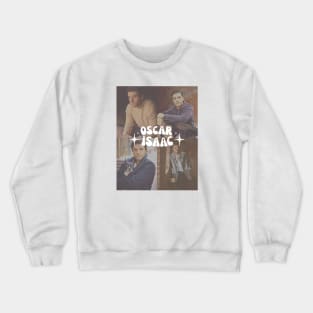 groovy aesthetic oscar isaac (perfect for your average poe dameron stan) • star wars cast collection Crewneck Sweatshirt